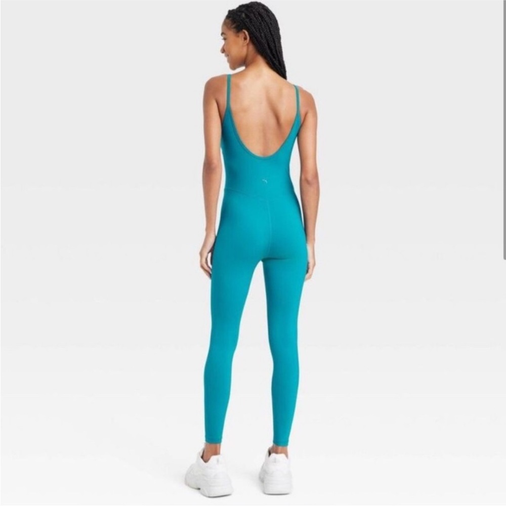 JoyLab Vibrant Blue Jumpsuit size M - Picture 3 of 3